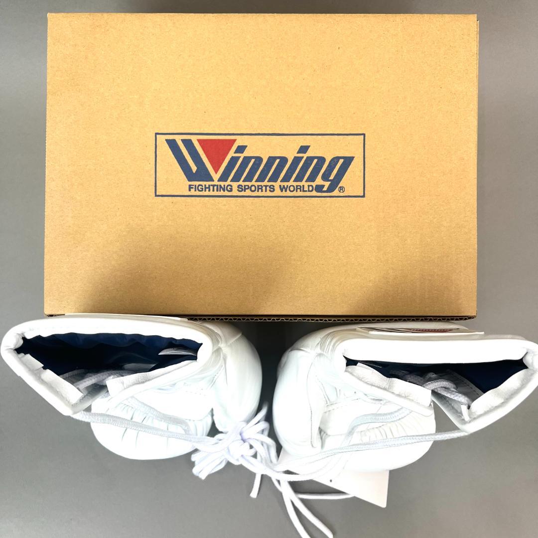 1/15まで値下げ中！Winning ボクシンググローブ(8oz) 白