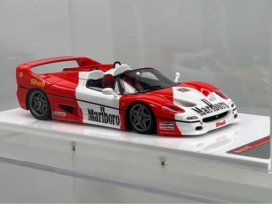 ミニカー SCMMOdeL1/43FerrariF50BarchettaGTMarboro