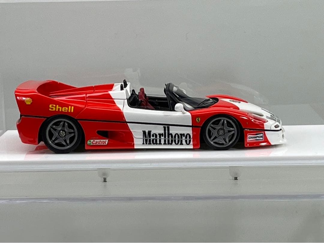 ミニカー SCMMOdeL1/43FerrariF50BarchettaGTMarboro