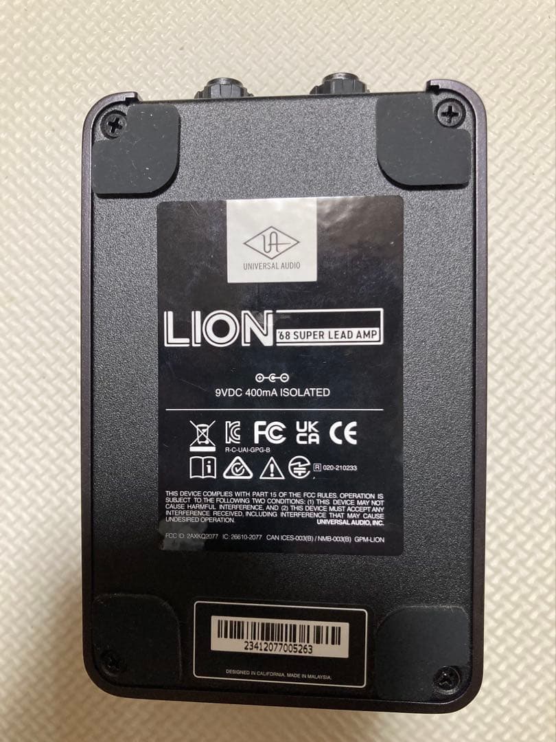 ギター UAFX Universal Audio LION 68 SUPER LEAD