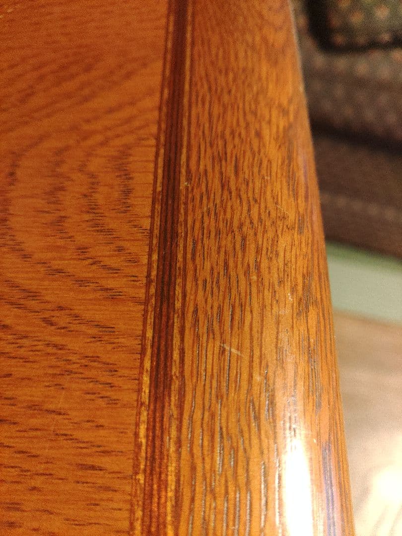 希少　カリモク　コーヒーテーブル　サイドテーブル　天然木　デスク　机　レトロ