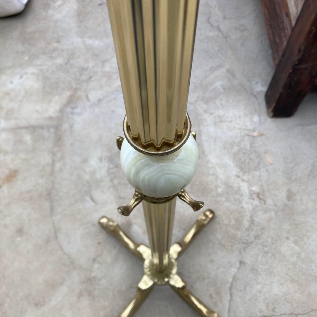 a*R様 豪華装飾 大理石 真鍮コートハンガー イタリア製 ゴールド アンティー