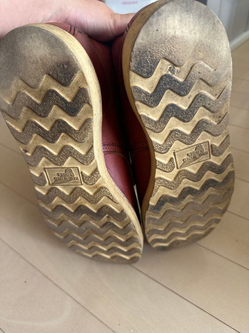 Red Wing Shoes ブラウンハイカットブーツ