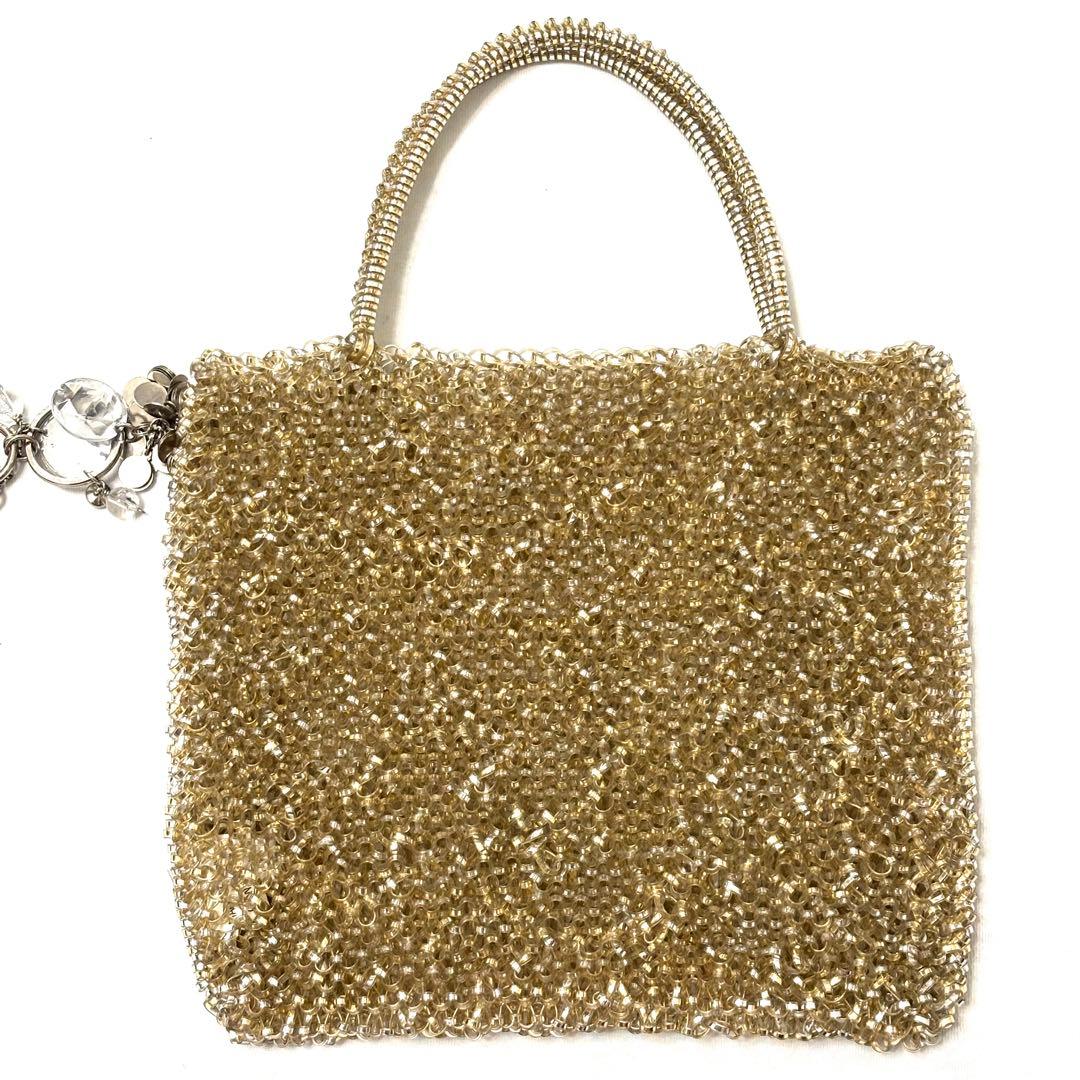 美品 アンテプリマ ANTEPRIMA ワイヤーバッグ スタンダード スクエア