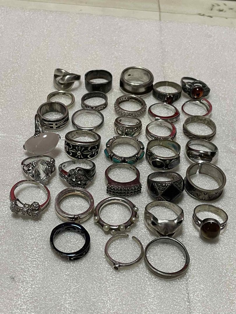 ユ*ー様 シルバー925リング33個まとめて