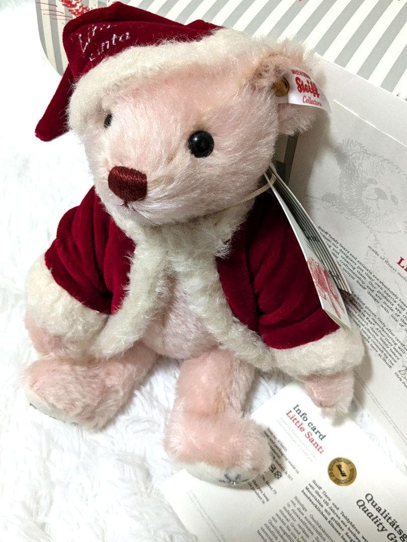 おまけ付♥️steiff 日本限定 シュタイフ テディベア リクリスマス　ギフト