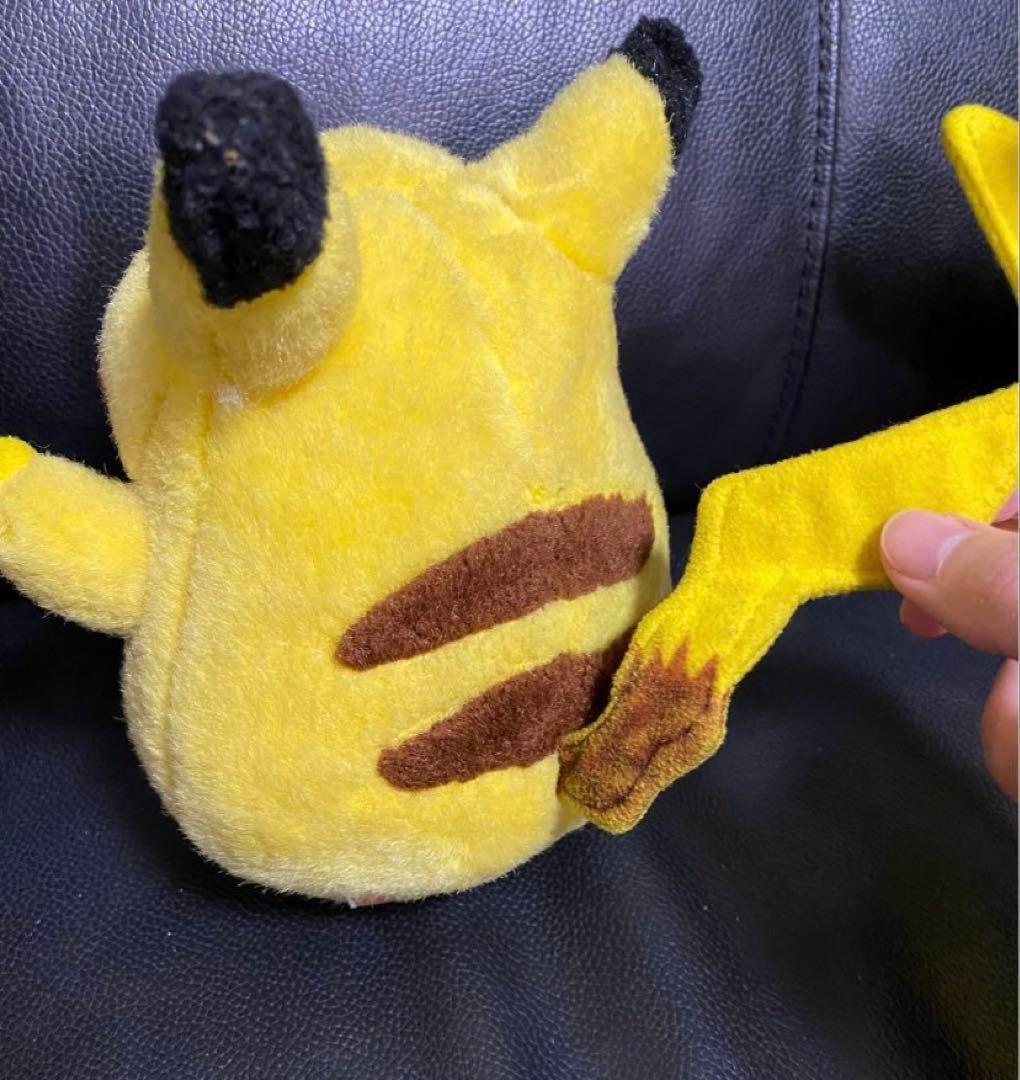 ピカチュウ ぬいぐるみ TOMY 初期 初代 にっこり バンザイポーズ