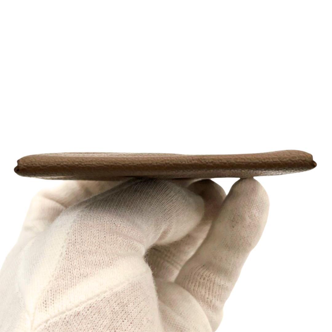 エルメス シェブルミゾル エトゥープ バスティア ケース 刻印□K レザー