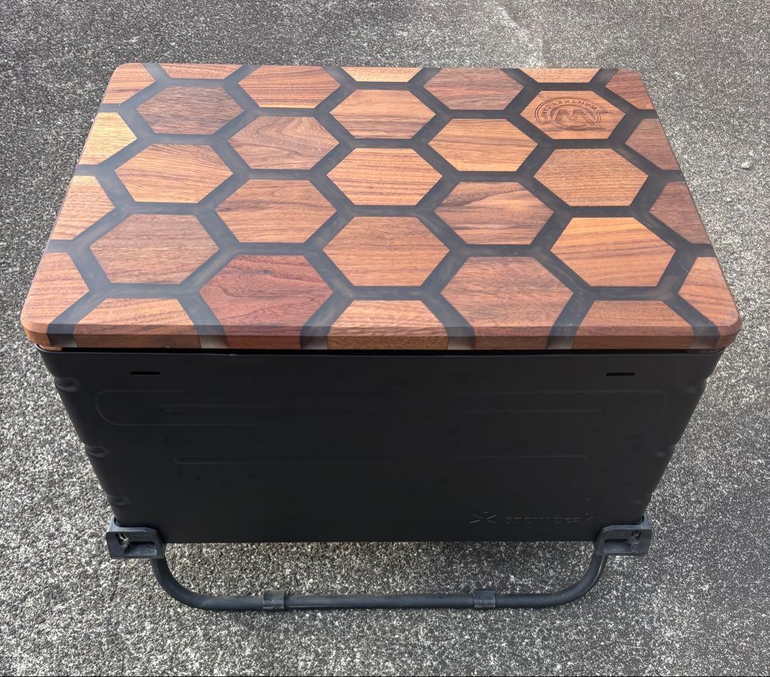 WANTKEYCAMP シェルコン50雪峰祭ブラック カスタム　ロックフィールド