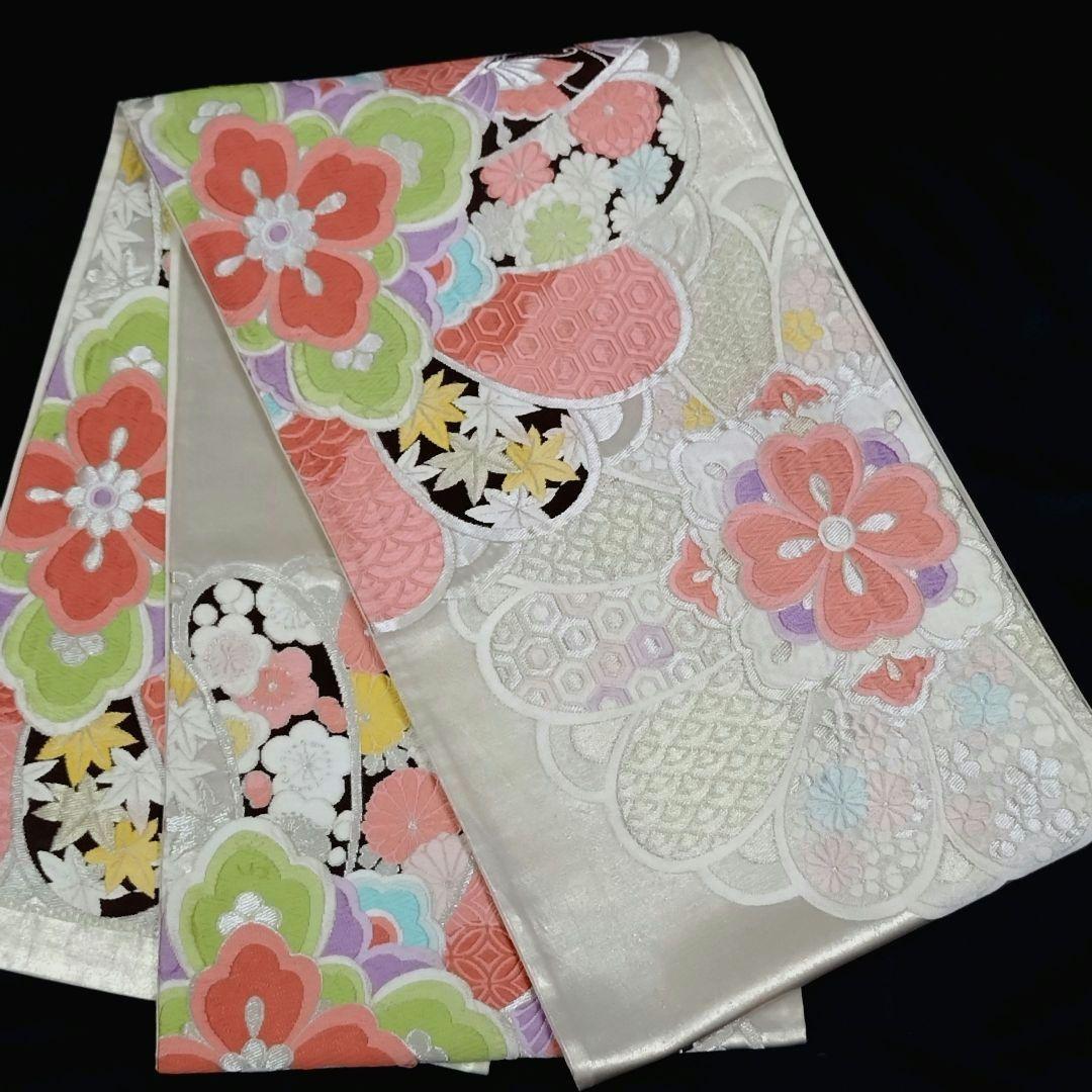 987　みはっちゃん　未使用品　作家もの　ピンク系色無地　4点フルセット