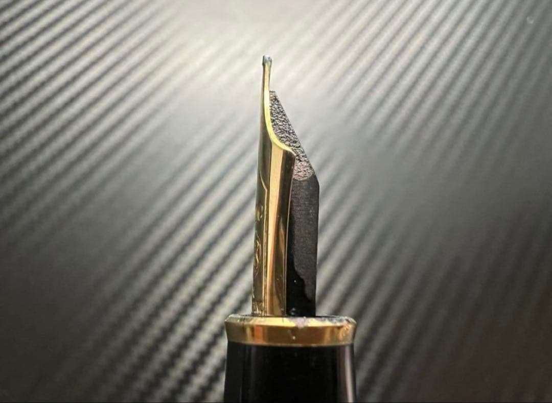 モンブラン 144 EF 全金 ブラック 万年筆 前期モデル