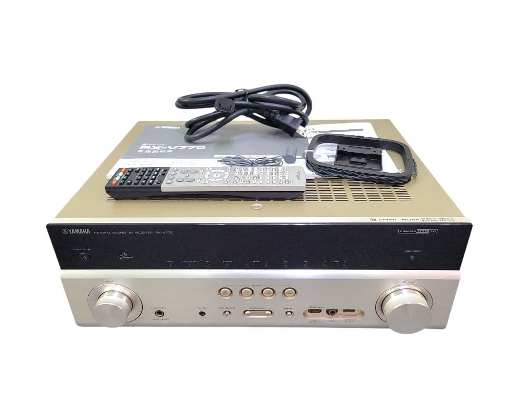 [完動品] YAMAHA RX-V775 AVレシーバー