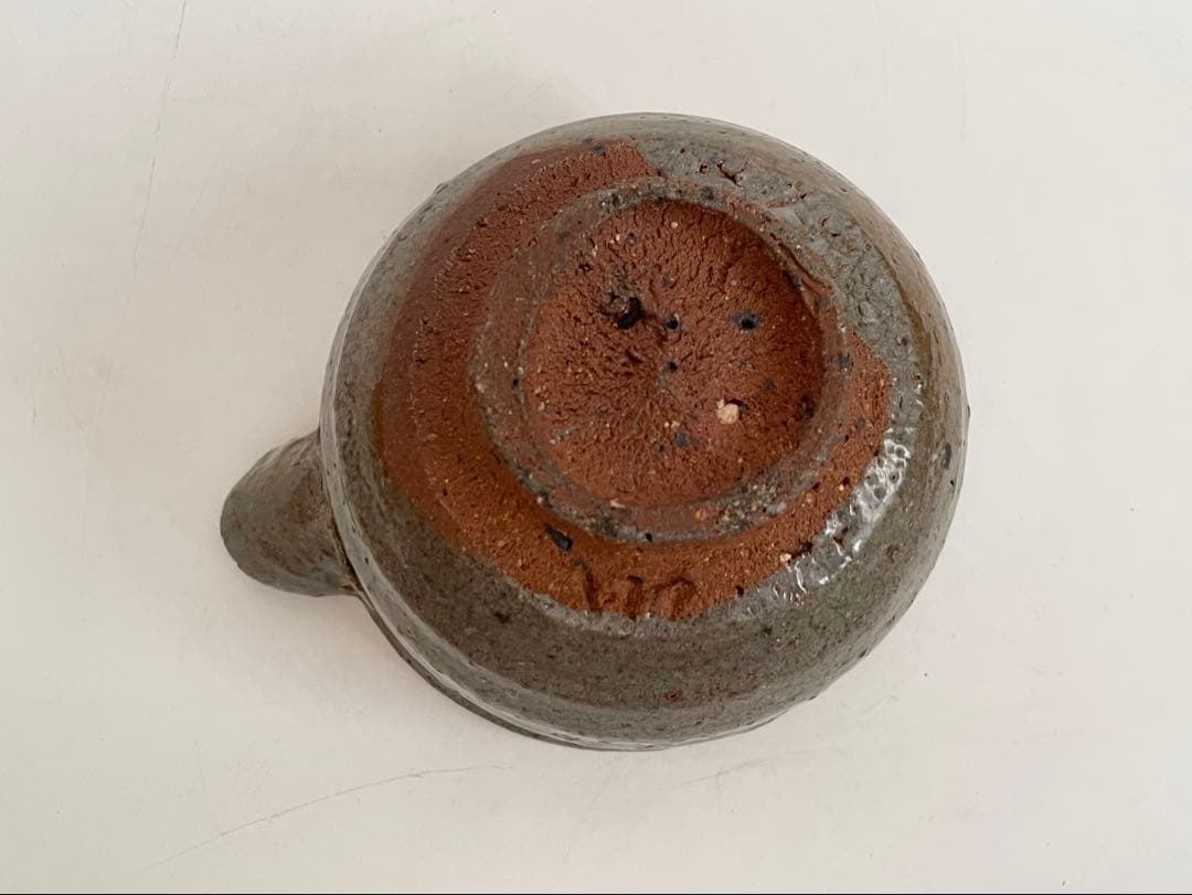 陶芸家　中川自然坊　絵唐津　片口　箱なし　丸田宗彦　西岡良弘　古唐津