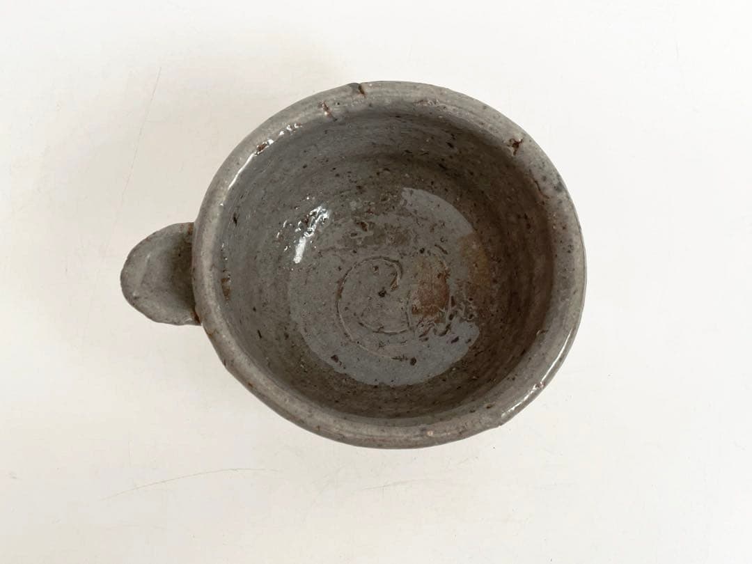 陶芸家　中川自然坊　絵唐津　片口　箱なし　丸田宗彦　西岡良弘　古唐津