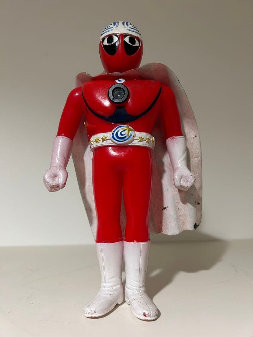 【希少なスコープ付】 当時物　カゲスター　旧バンダイ　ソフビ