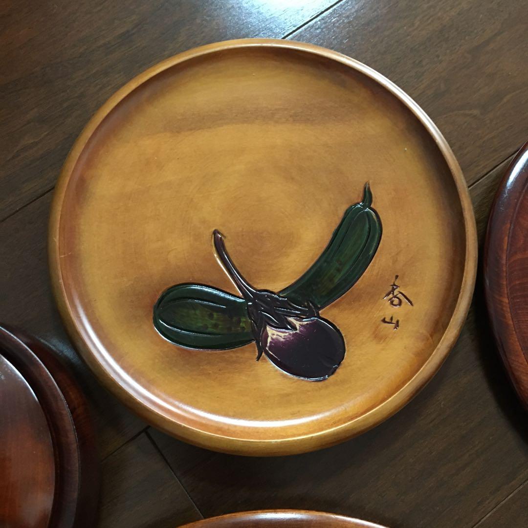 seitusmei　烏城彫　讃岐彫　讃岐漆器　A.B.C.D