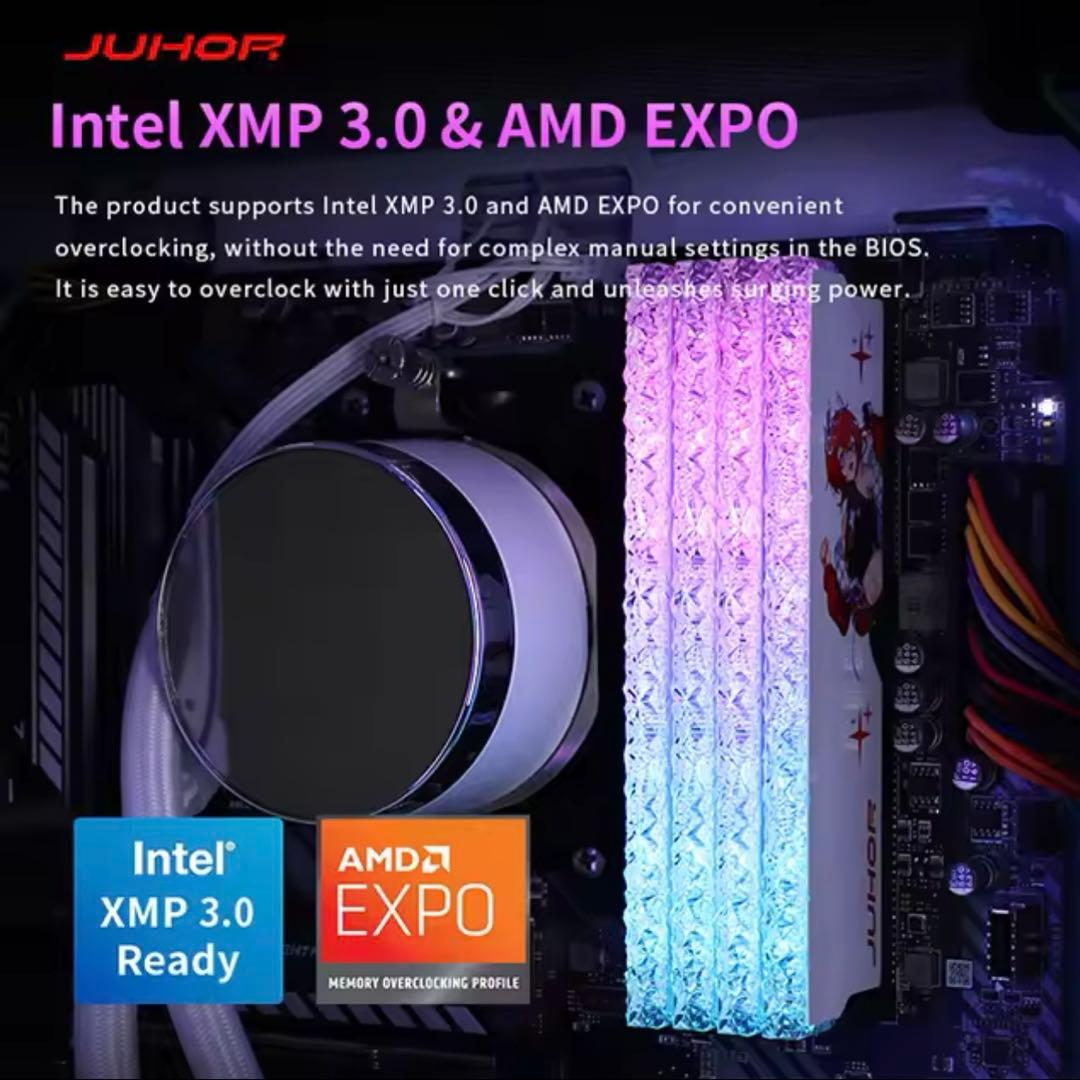 JUHOR DDR5 32GB 6800MHz(16GB 2枚)