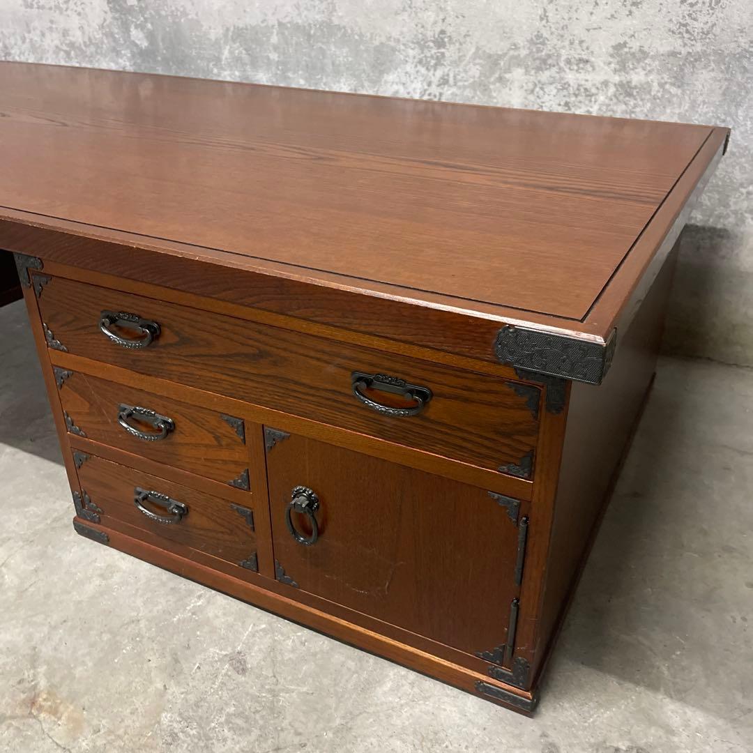 文机 座机 手造書机　写経　天板とりはずし自在　典雅文房