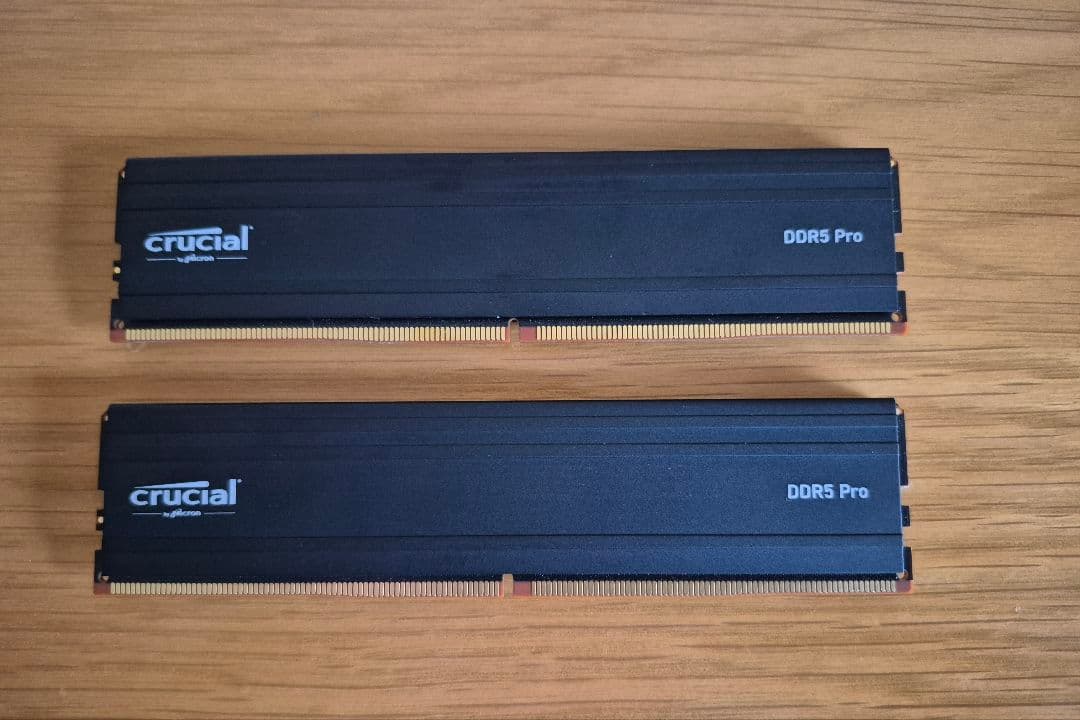 crucial DDR5-5600 UDIMM メモリ48GB(24gb×2枚)