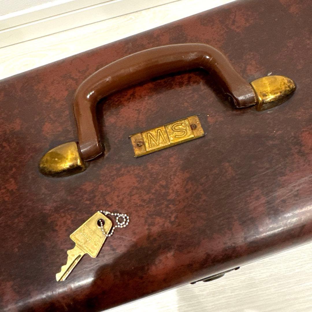 ヴィンテージ◎samsonite サムソナイト　メイクボックス　アメリカ製
