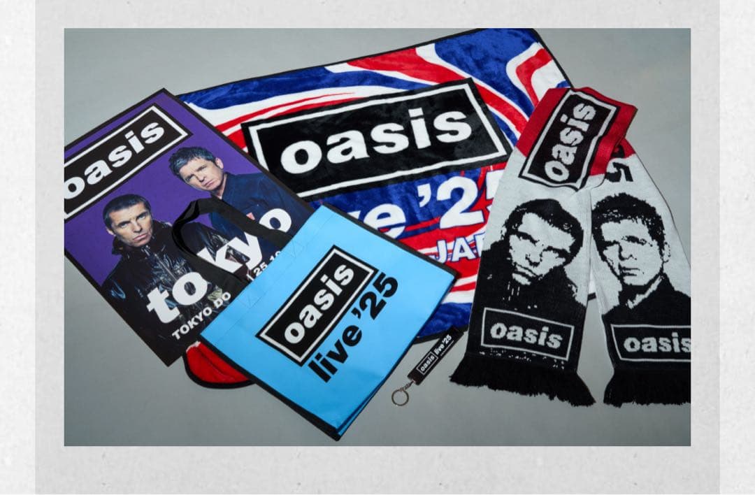 oasis ライブツアー　2025 福袋　グッズ
