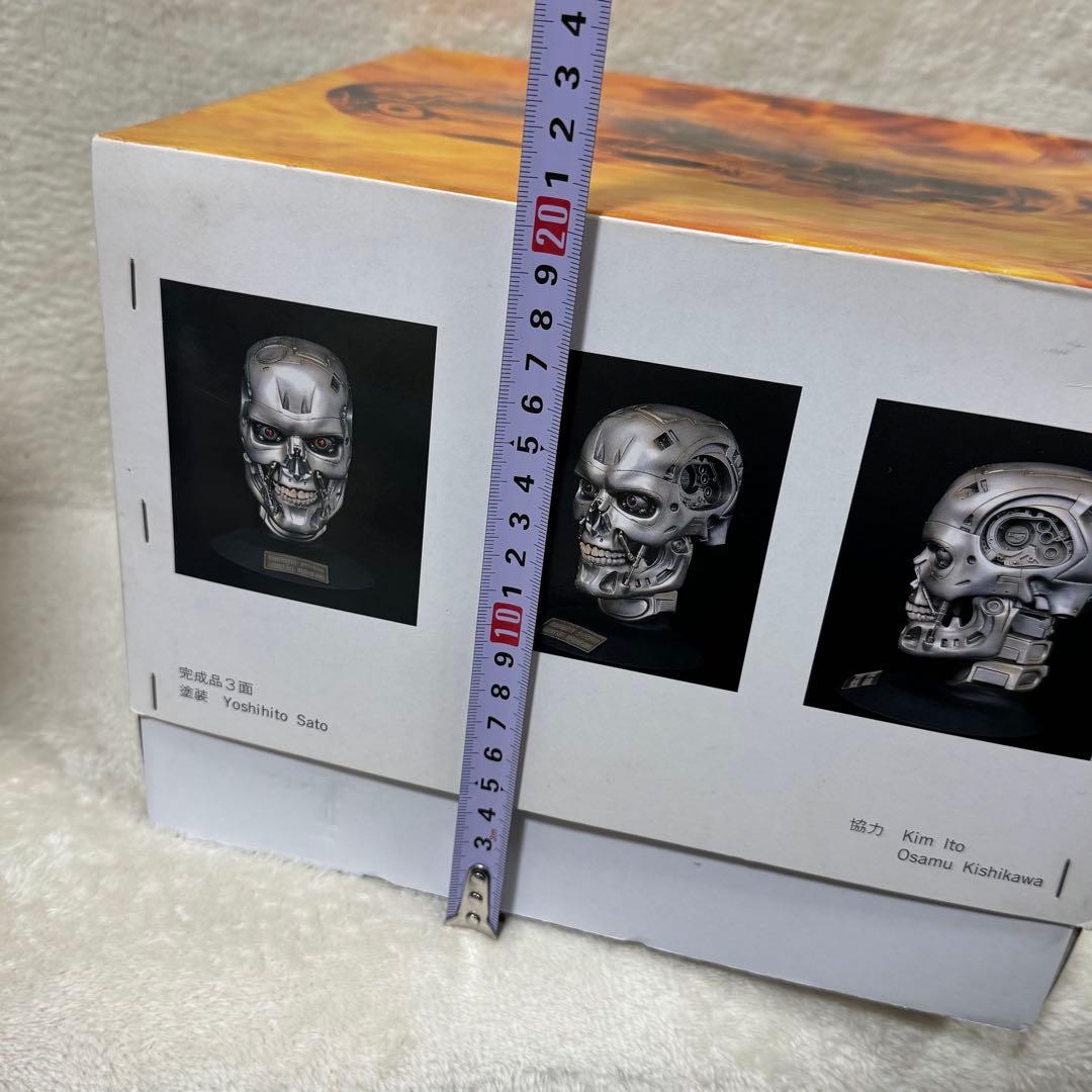 【新品】ターミネーター 1/1 スケルトンヘッド ソフビキット 当時物 希少品