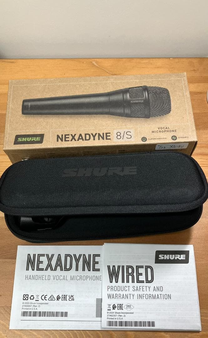 Shure NEXADYNE 8/S ダイナミックマイク