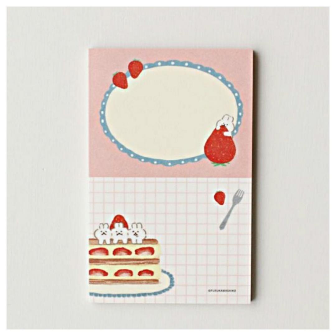 お菓子などうぶつ工房　ニコイチmemo 18枚　おすそ分け　第2弾