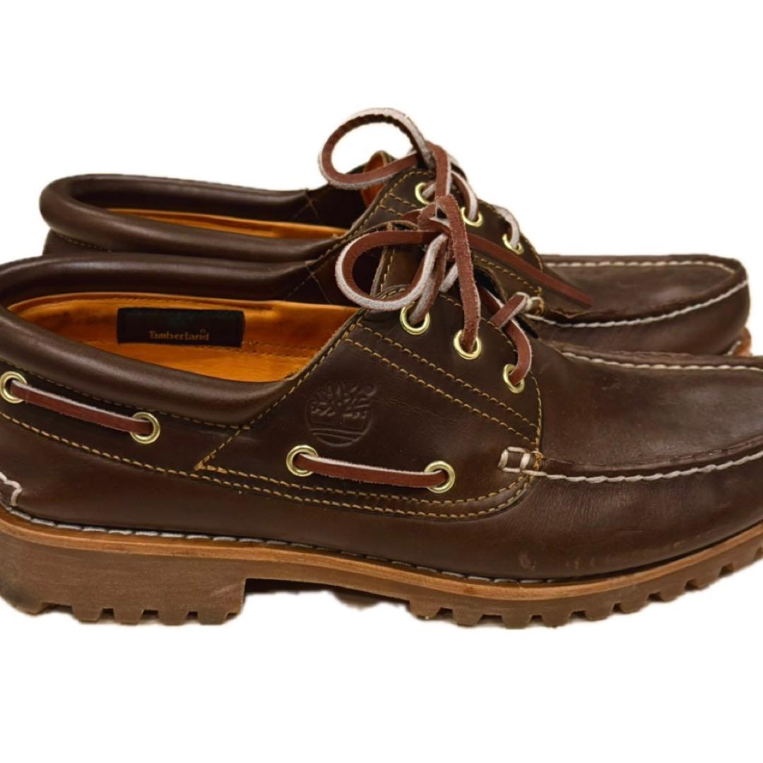 ティンバーランド スリーアイ クラシック ハンドソウン ボートシューズ