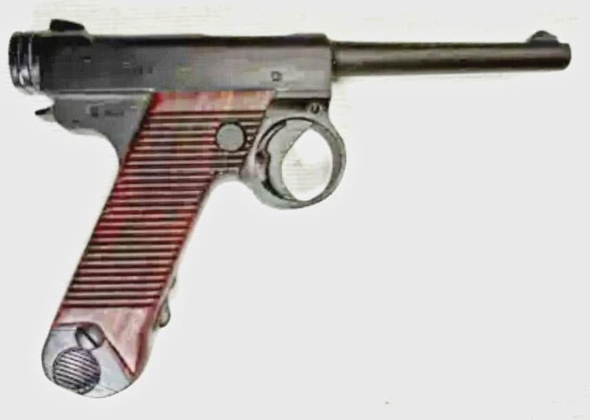 南部十四式黒檀模型　1/1スケール　手作　新品