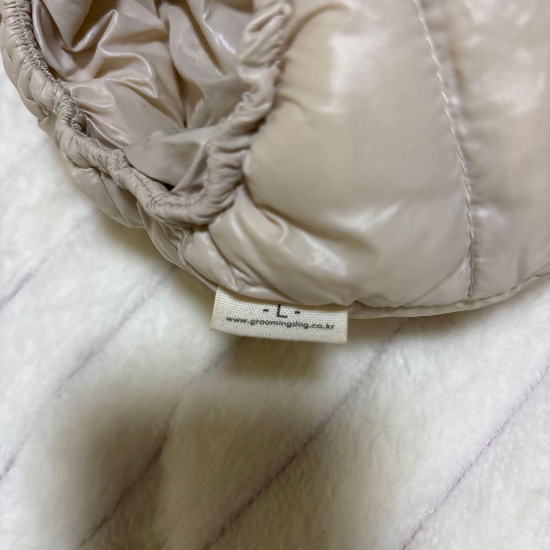 grmd 犬用ダウンウェア ベージュL