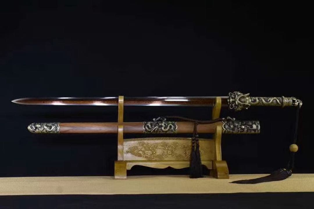 鯉龍剣 唐剣 中華剣 武具 鑑賞刀 舞踊刀 稽古