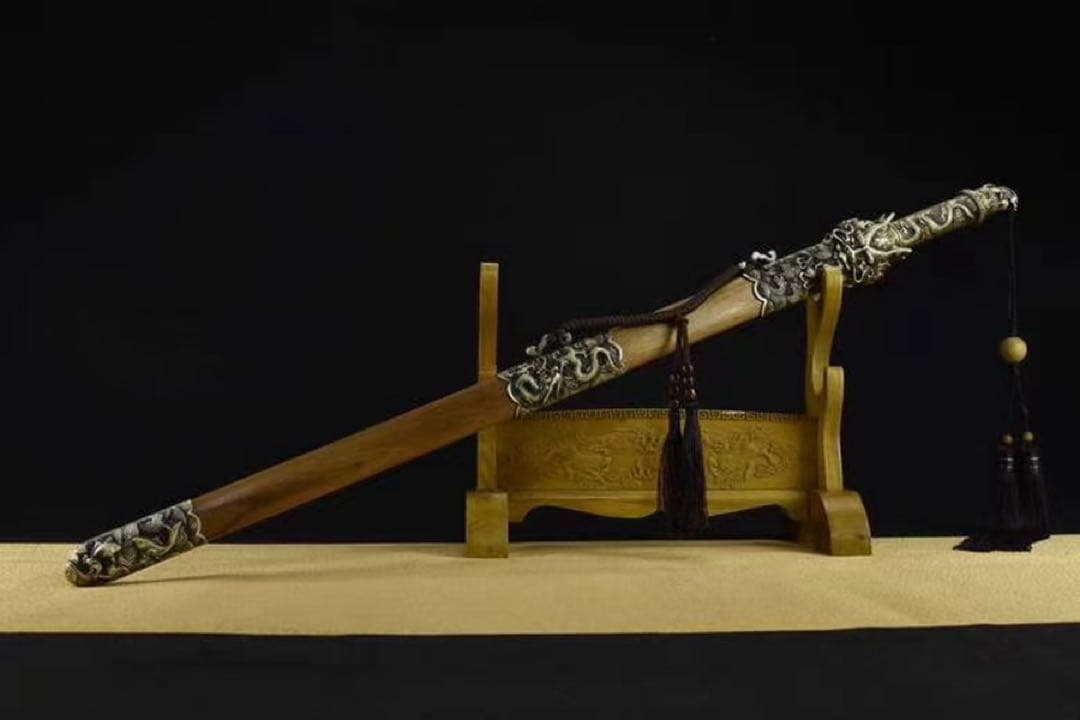 鯉龍剣 唐剣 中華剣 武具 鑑賞刀 舞踊刀 稽古