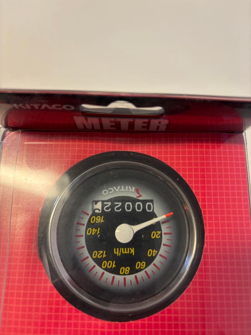 レアKITACO バイクスピードメーター 160 km/h 日本製 60mm