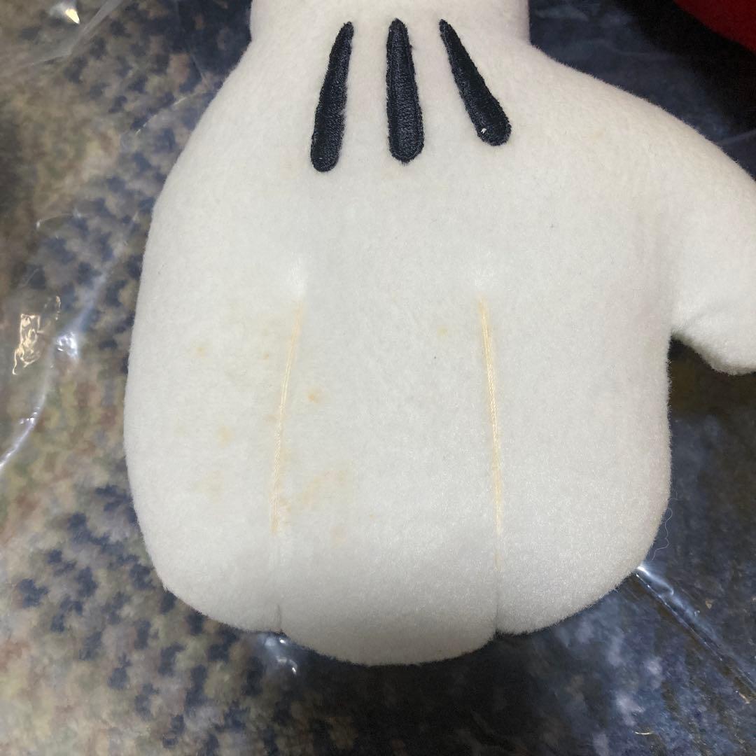 ディズニー　ミッキーマウス75周年記念タグ付き　ぬいぐるみ