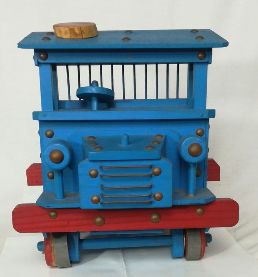 昭和レトロ　木製　トラクター　トラック　置物