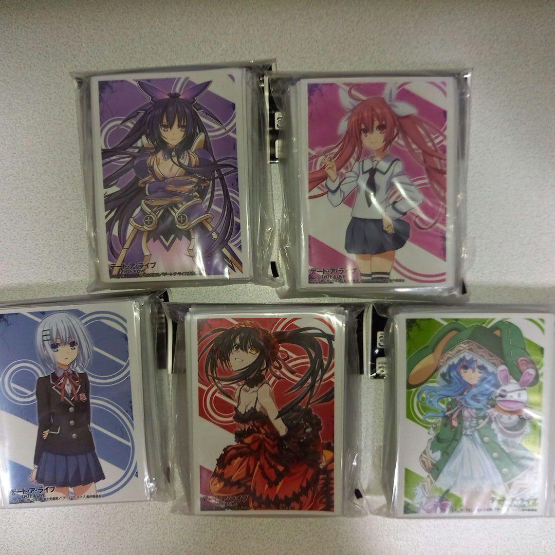 [未開封品]スリーブ　デートアライブ　５種セット