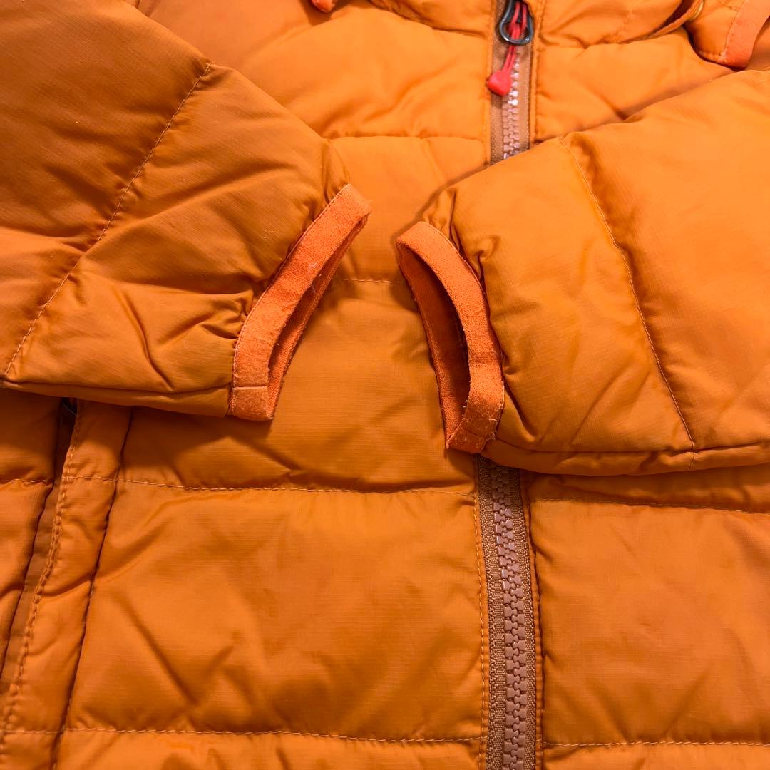 ノースフェイス アコンカグア ダウンジャケット　80 オレンジ　ベビー　キッズ