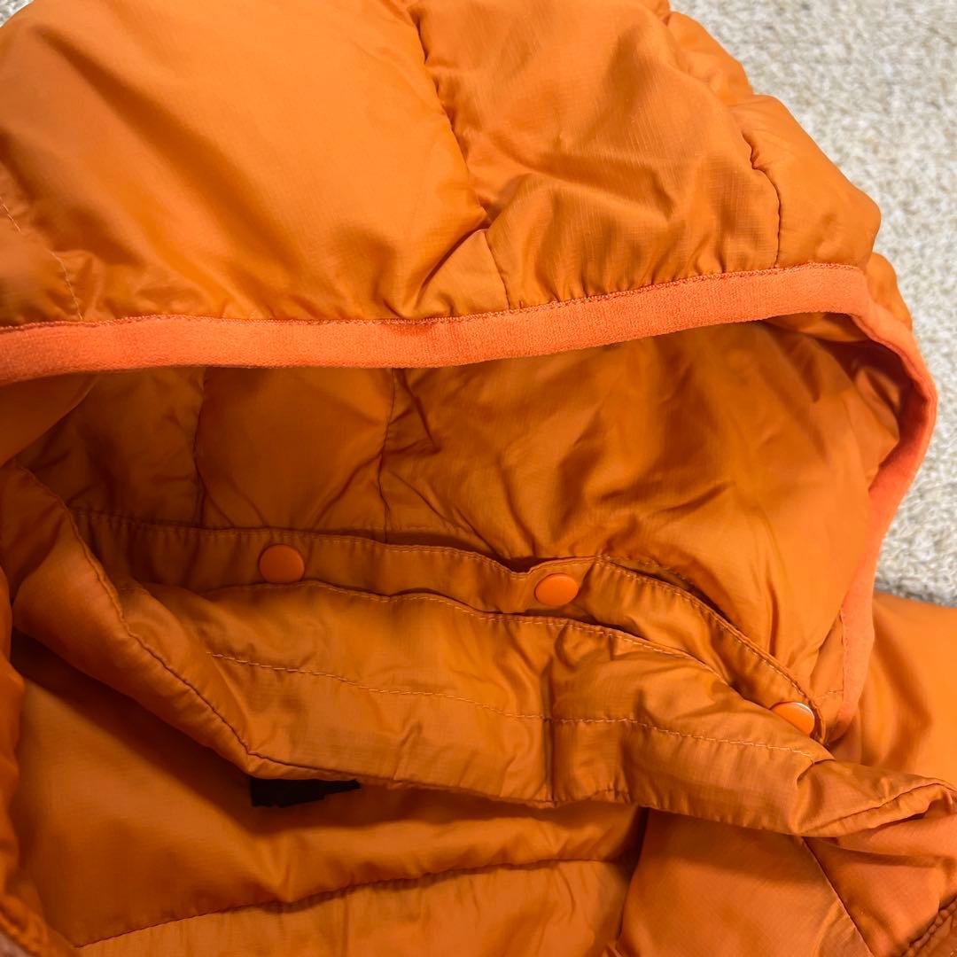 ノースフェイス アコンカグア ダウンジャケット　80 オレンジ　ベビー　キッズ