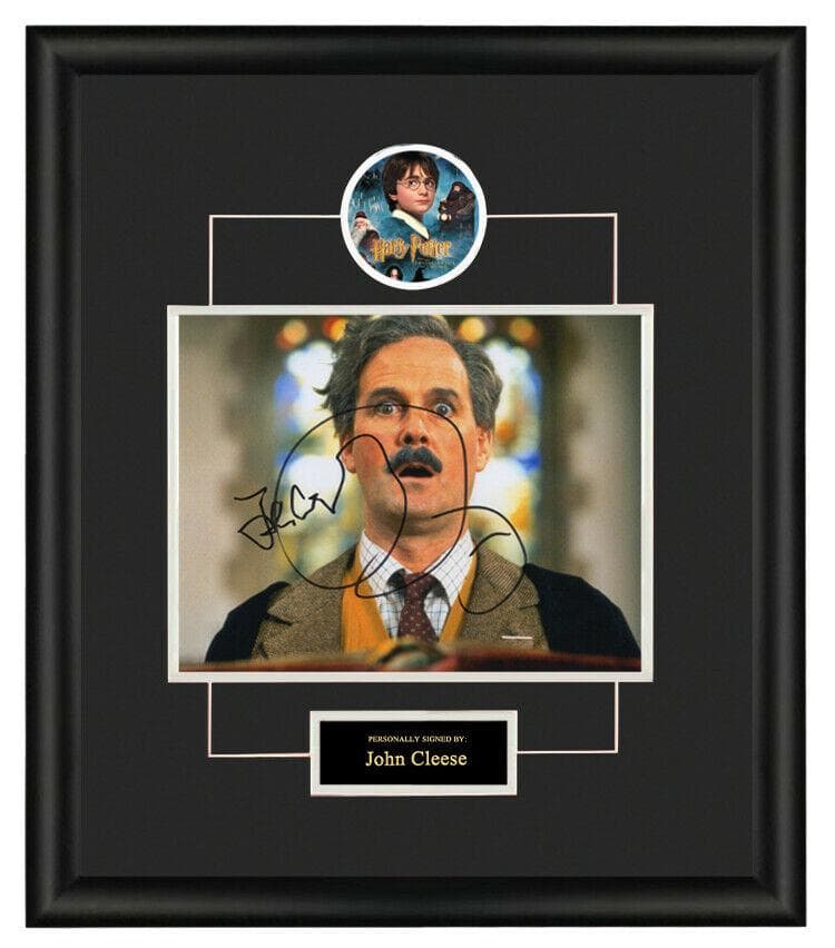 直筆サイン入り写真 ジョン・クリーズ ハリー・ポッターと賢者の石 SA鑑定済