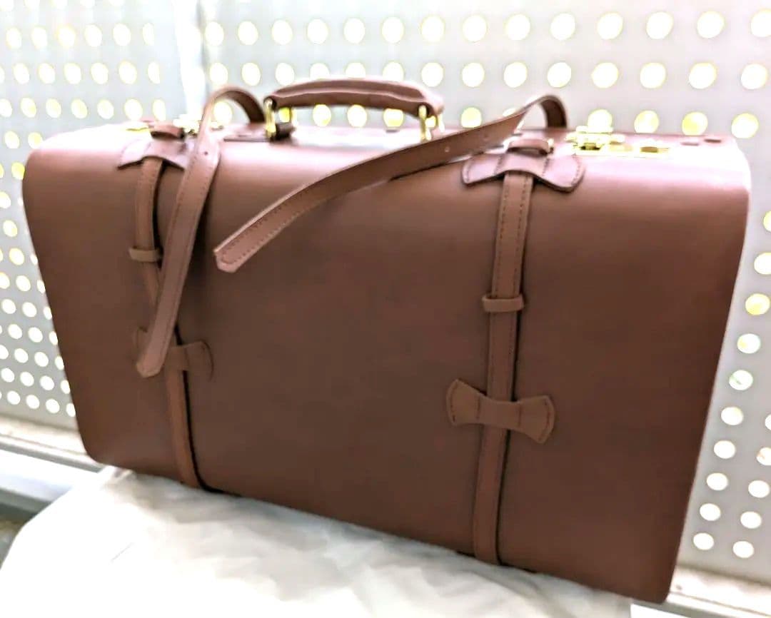 p*e様 【未使用】非売品 小泉今日子 コイズミトランク 午後の紅茶 本革