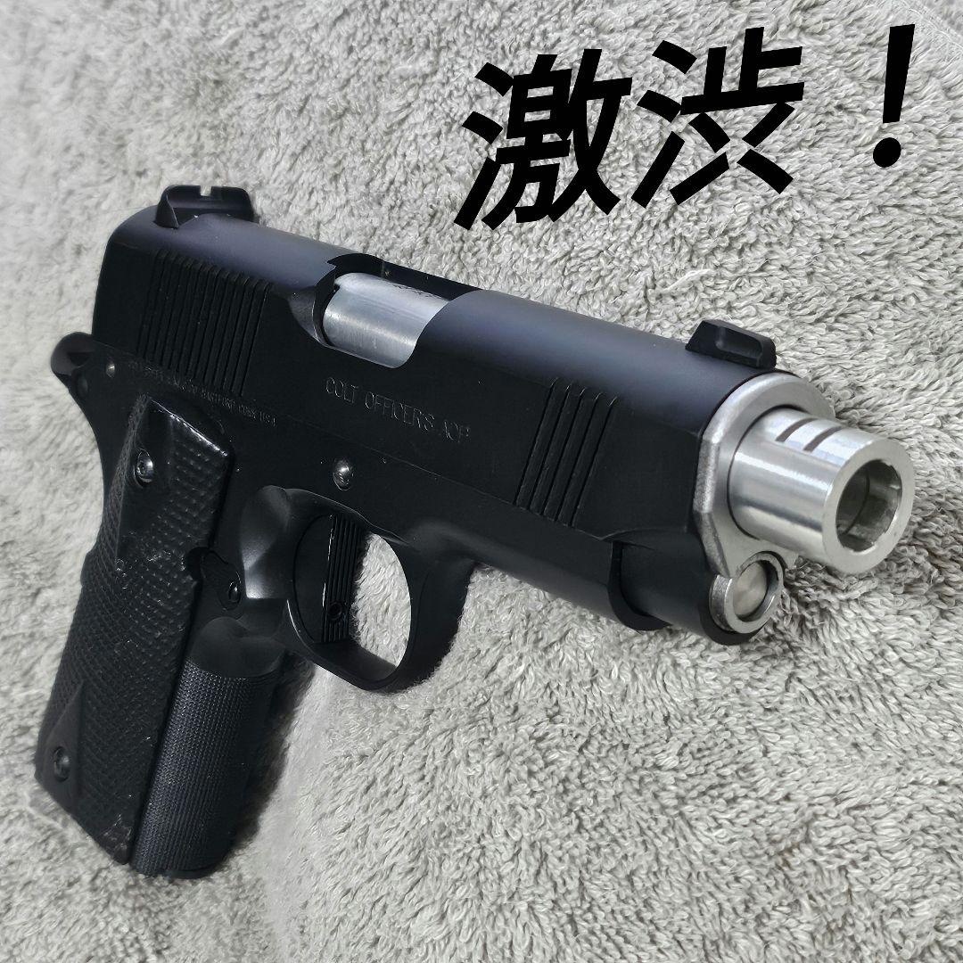 稀少☆ WA Ver.3純正HWガスブロ コルト オフィサーズ キングスカスタム