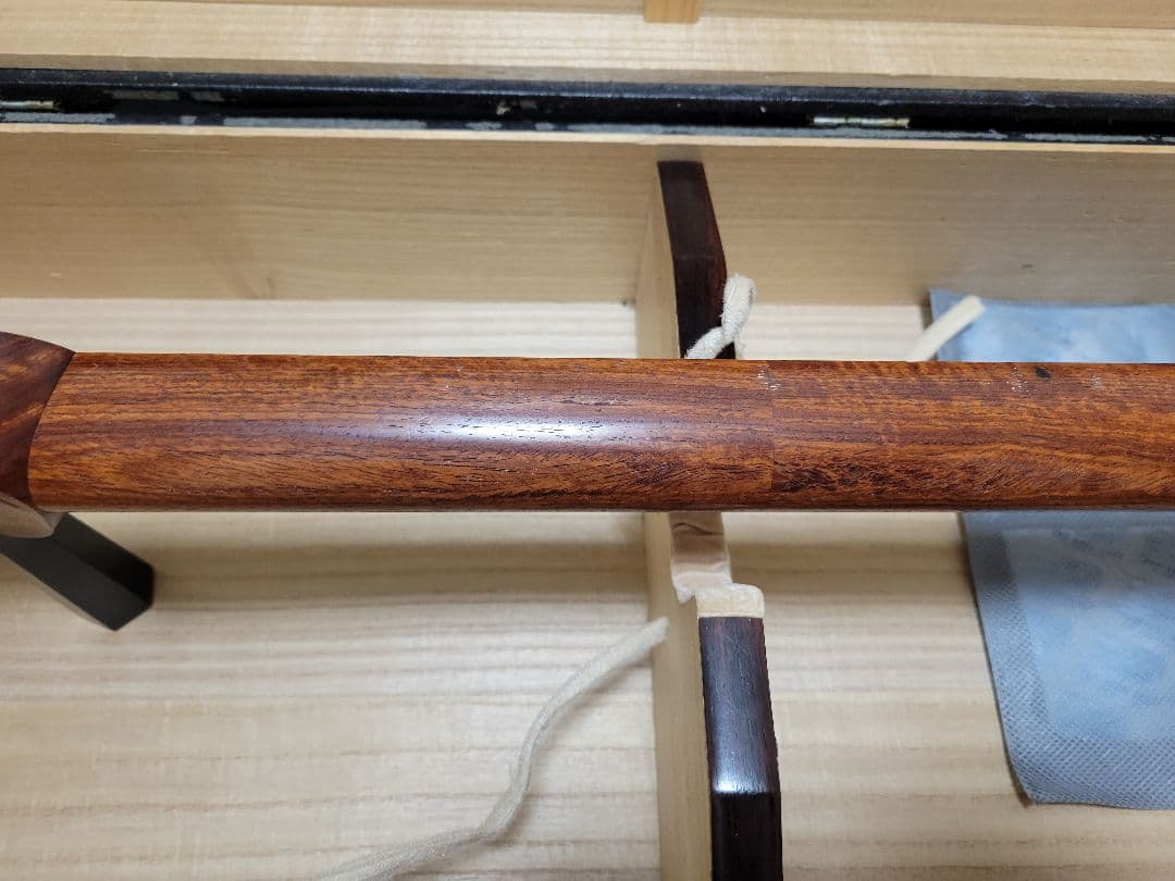 津軽三味線太棹 鼈甲バチ 桐芯ケースセット