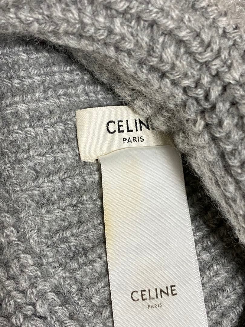 CELINE バケットニット帽