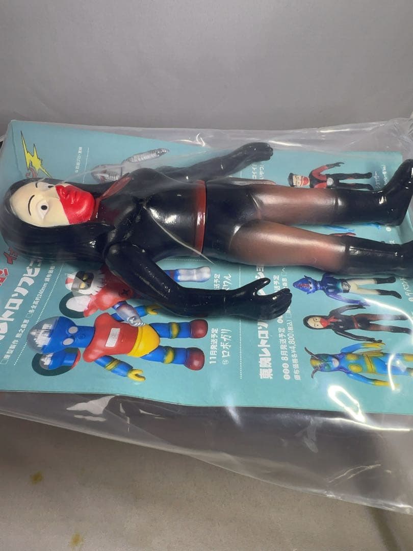 仮面ライダー　ショッカー戦闘員（女）　ミドルサイズ　東映レトロソフビコレクション