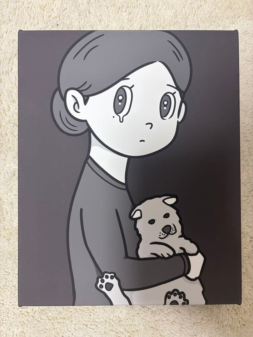 ハシヅメユウヤ　橋爪悠也　キャンバス　ジークレー　真作　kyne 現代アート　①