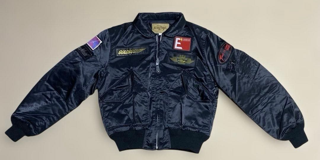 希少　俺たちの矢沢永吉展展示　当時物　フライトジャケット　MA-1 限定300枚