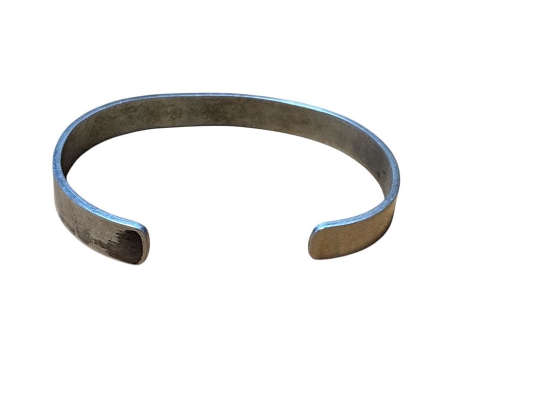 HOPI ウォーターウェーブ バングル オーバーレイインディアンジュエリー