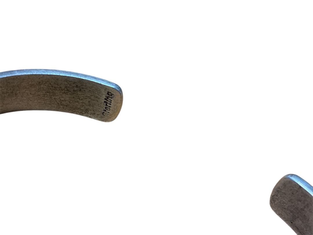 HOPI ウォーターウェーブ バングル オーバーレイインディアンジュエリー