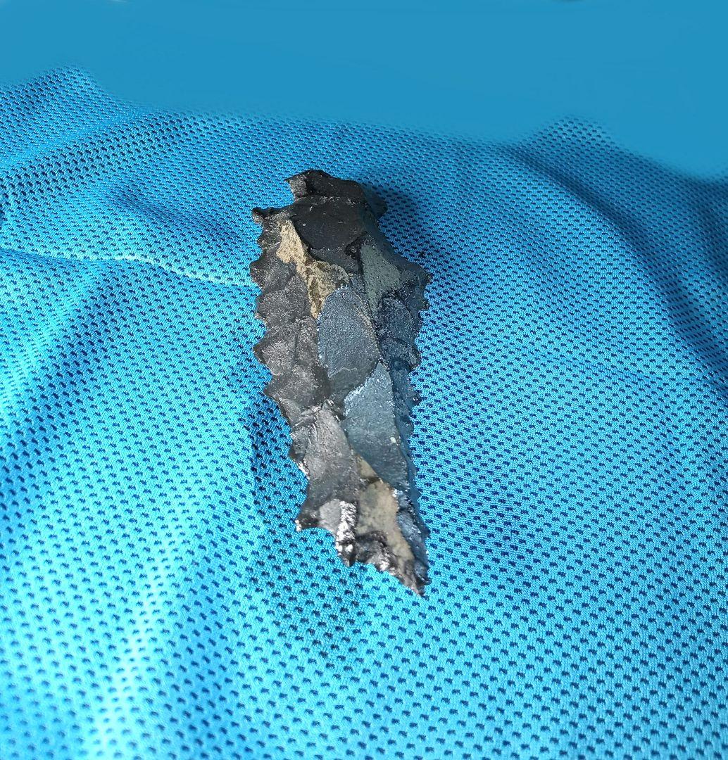 巨大石匙 スクレイパー 360 f 石器 サヌカイト 模写